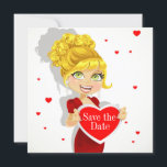 Love Save the Date Invitation<br><div class="desc">This will make a great invitation for any occasion from wedding showers to birthdays to Ladies' Night Out to a Valentine Ball. I suggest using the paper stock it is on and the current size. I'll post it in my General Invitation Category since it applies to so many areas ......</div>