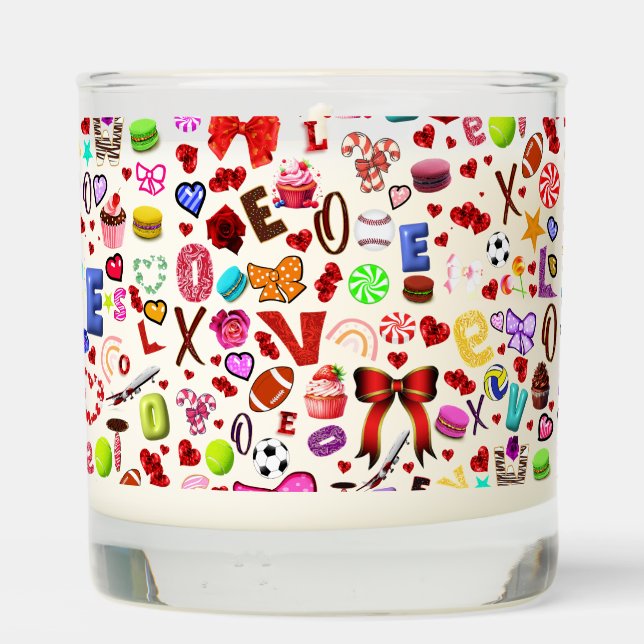 Love Scented Candle (Back)