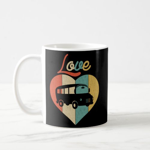 Love School Bus Coffee Mug