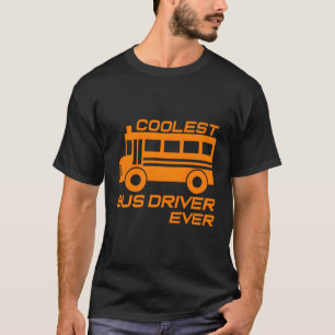 Love School Bus Driver Est Bus Driver T-Shirt