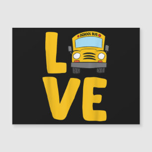 Love School Bus Driver Schoolbus Busdriver