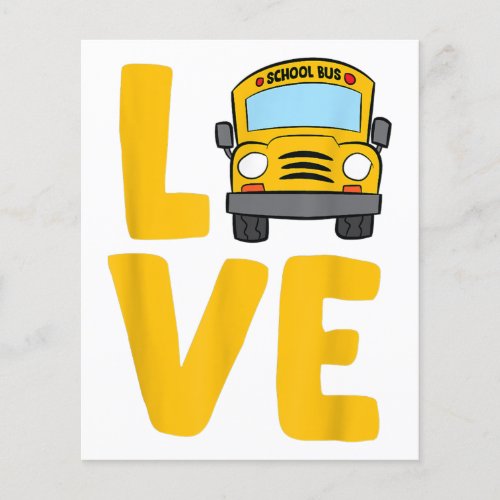 Love School Bus Driver Schoolbus Busdriver