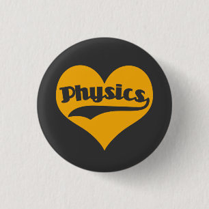 Love Science Physics Pinback Button