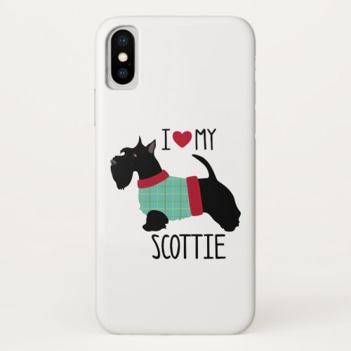 Love Scottie iPhone X Case