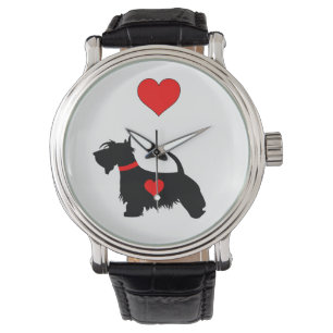 Love Scottie dog watch