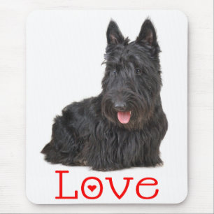 Love Scottish Terrier Puppy Dog Mousepad