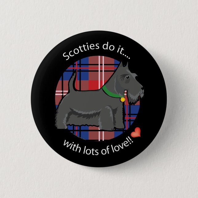 Love Scotty Button (Front)