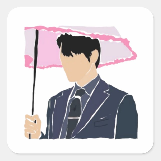 Love Scout Eun Ho Square Sticker (Front)