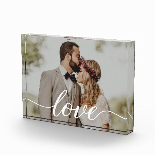 Love Script Custom Wedding Photo template 