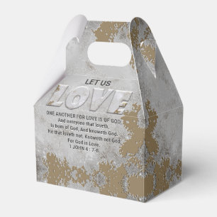 Love Scripture Favor Boxes