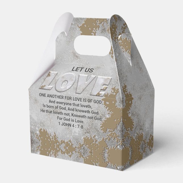 Love Scripture Favor Boxes (Front Side)