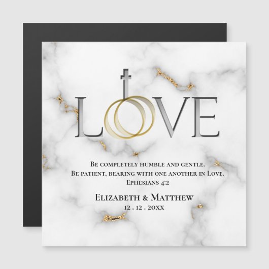 Love Scripture Verse Ephesians 4:2 (Front/Back)