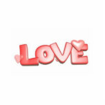 Love sculptured keychain<br><div class="desc">Give one yo your love</div>