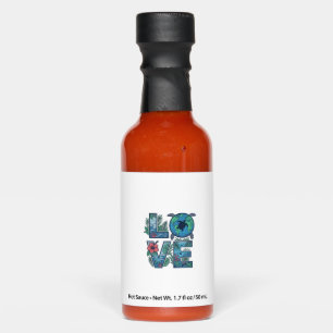 Love Sea Turtle Earth Tropical Hot Sauces