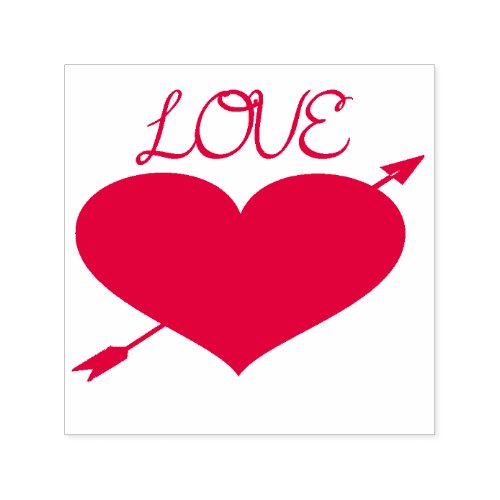 Love Self Inking Rubber Stamp