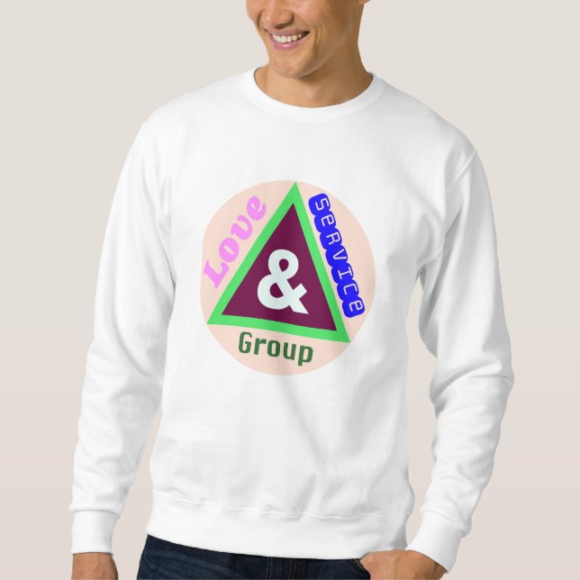 Love & Service Crewneck Sweatshirt (Front)