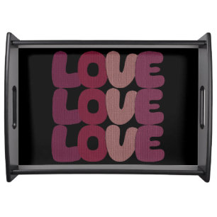 Love Serving Tray