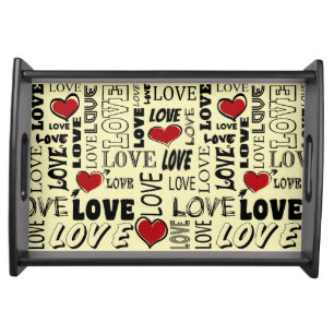Love Serving Tray