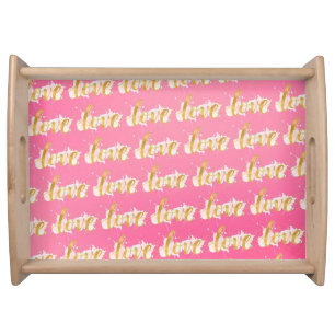 Love Serving Tray