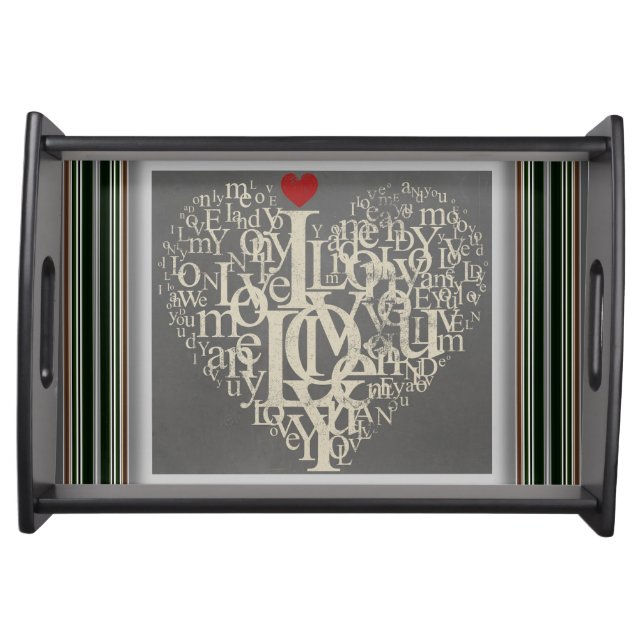 Love Serving Tray (Front)