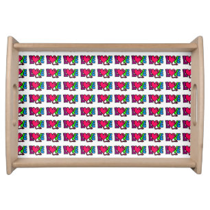 Love   serving tray