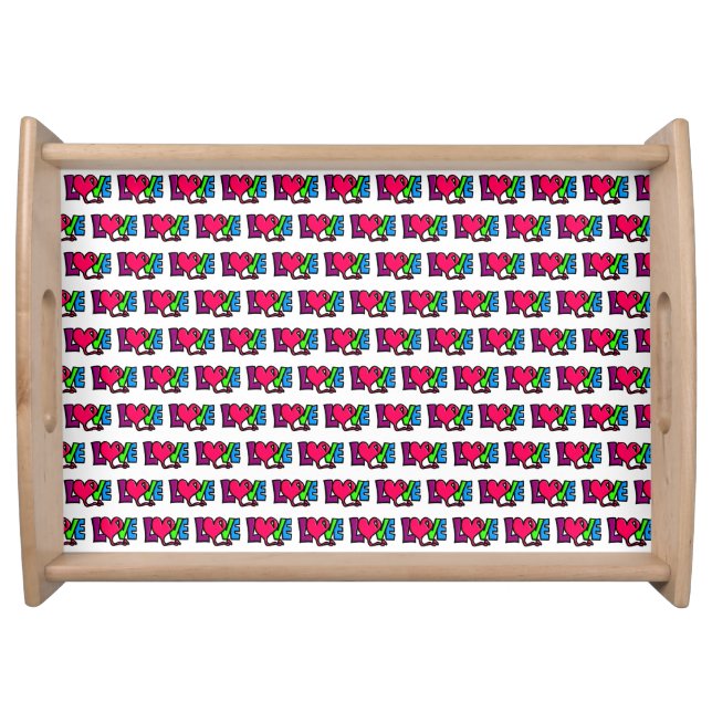Love  serving tray (Front)
