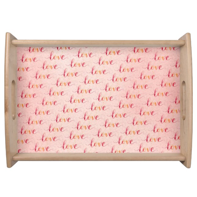 Love Serving Tray (Front)