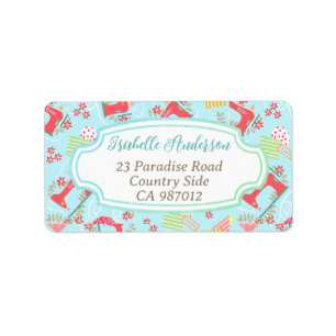 Love Sewing Machine Blue Label