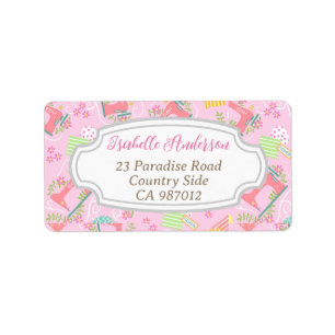 Love Sewing Machine Pink Label