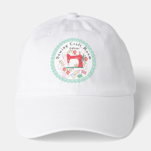 Love Sewing Seamstress Tailor White Hat