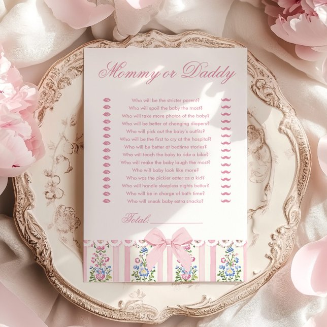 Love Shack Baby Mommy or Daddy Baby Shower game (Creator Uploaded)