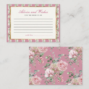 Love Shack Fiance Advice Wishes Bridal Shower Enclosure Card