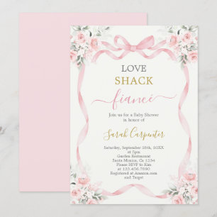 Love Shack Fiancé Bridal Shower Invitation