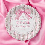 Love Shack Vintage Fancy ONE Girl Birthday  Paper Plates<br><div class="desc">Love Shack Vintage Fancy ONE Girl Birthday Paper Plate</div>