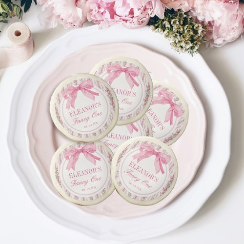 Love Shack Vintage Fancy ONE Girl Birthday  Sugar Cookie