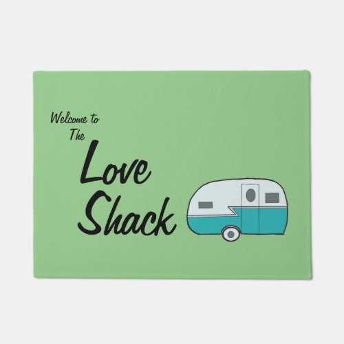 Love Shack Welcome Mat