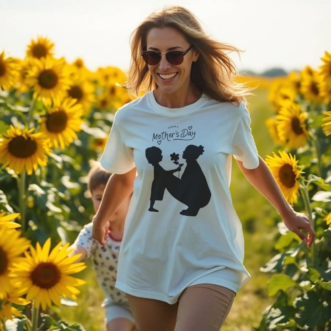 "Love Shadows – Heartfelt Mother’s Day Art" T-Shirt (Creator Uploaded)