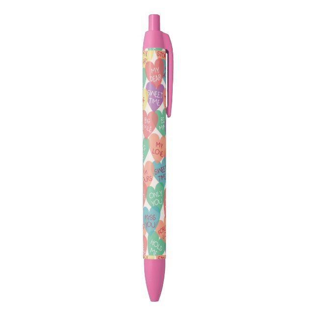 Love Shape Background Pen (Bottom (Vertical))