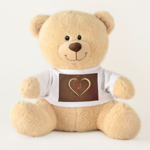 Love Shards of Gold Teddy Bear