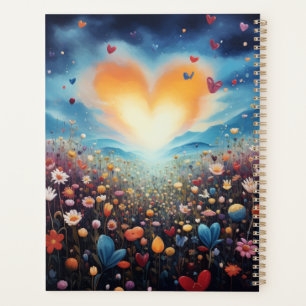 Love Shines Bright Planner, Undated, Calendar Planner