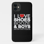Love Shoes Booze Boys With Tattoos Iphone 11 Case at Zazzle