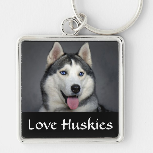 Siberian on sale husky keychain