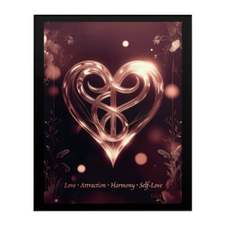 Love Sigil Wall Art - Attraction Harmony Self-Love