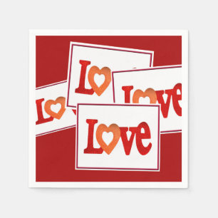 Love Sign Napkins