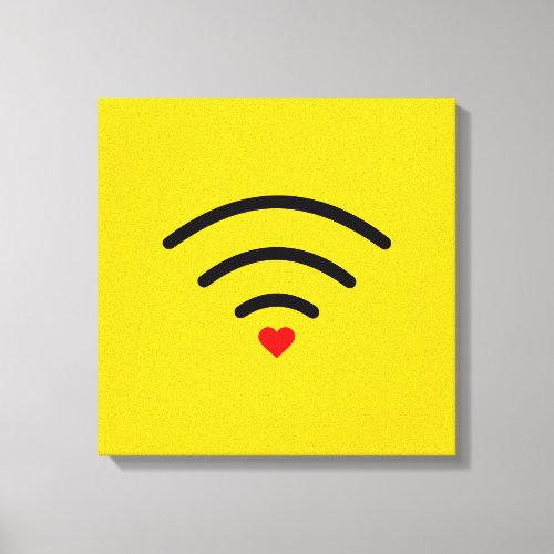 Love Signal  Canvas Print