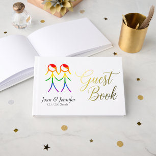 Love & Signatures Foil Guest Book