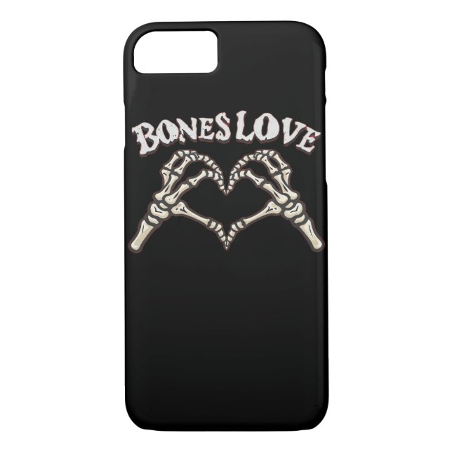 Love Skeleton Hand Classic Case-Mate iPhone Case (Back)