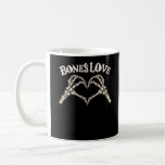 Love Skeleton Hand Classic Coffee Mug