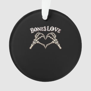Love Skeleton Hand Classic Look Ornament