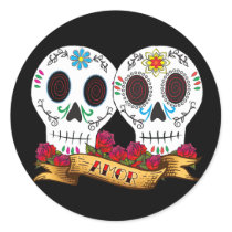 Love Skulls "Amor" Sticker